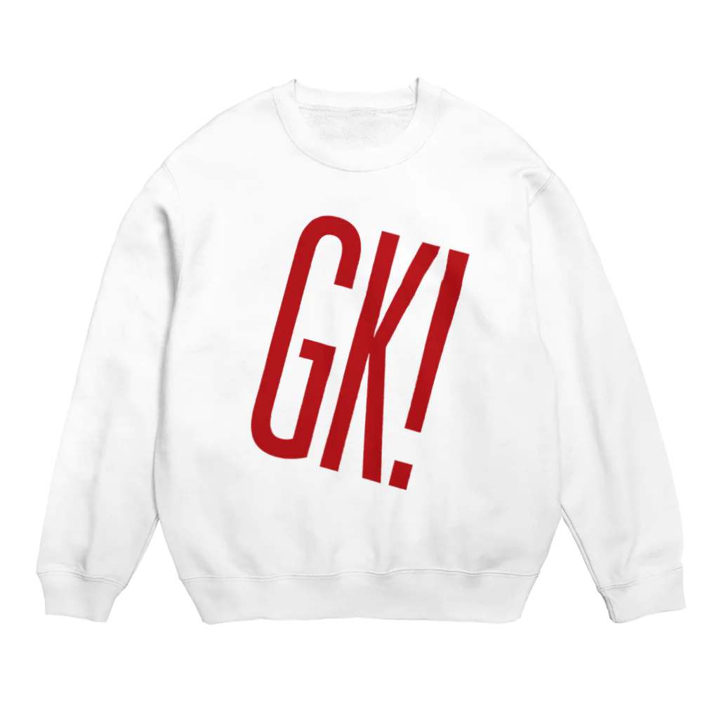 GK! WEB SHOPのGK!ロゴ（赤） スウェット