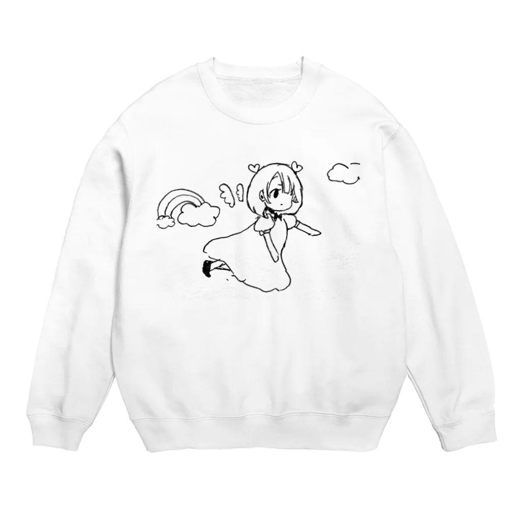 るな☆ないとのゆるふわ天使ちゃん Crew Neck Sweatshirt