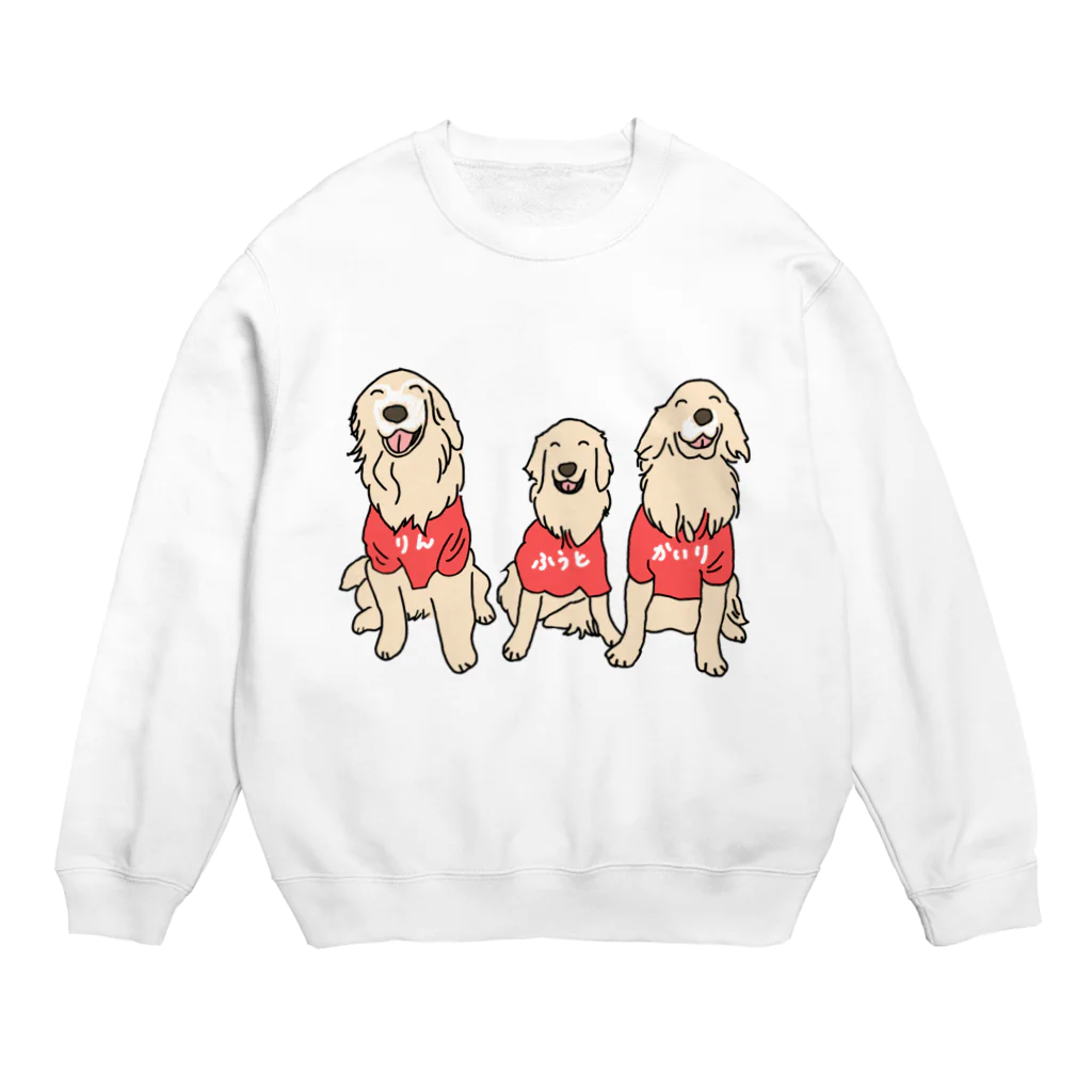 niconicotontonのうちの子1番☆りん&かいり&ふうと Crew Neck Sweatshirt