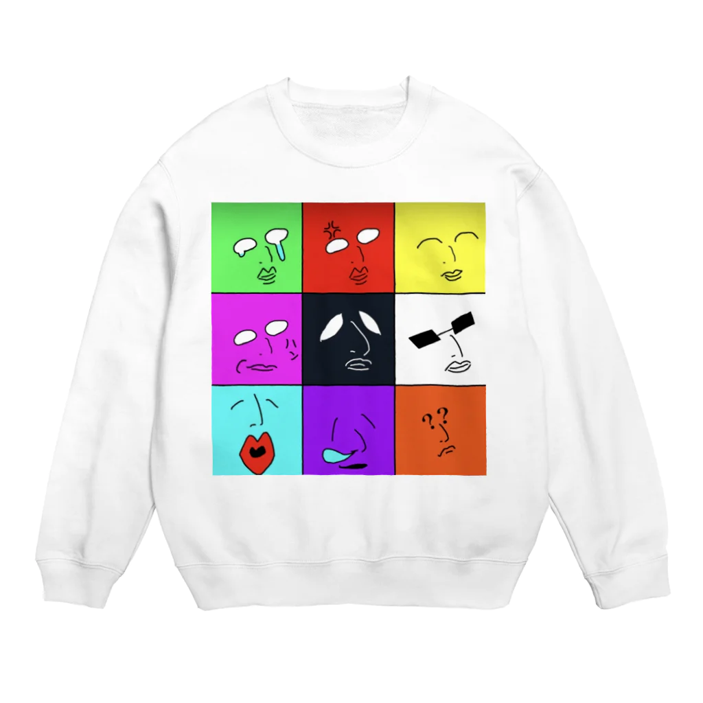 ボルバキアさんと他6人のボルバキア全種 Crew Neck Sweatshirt