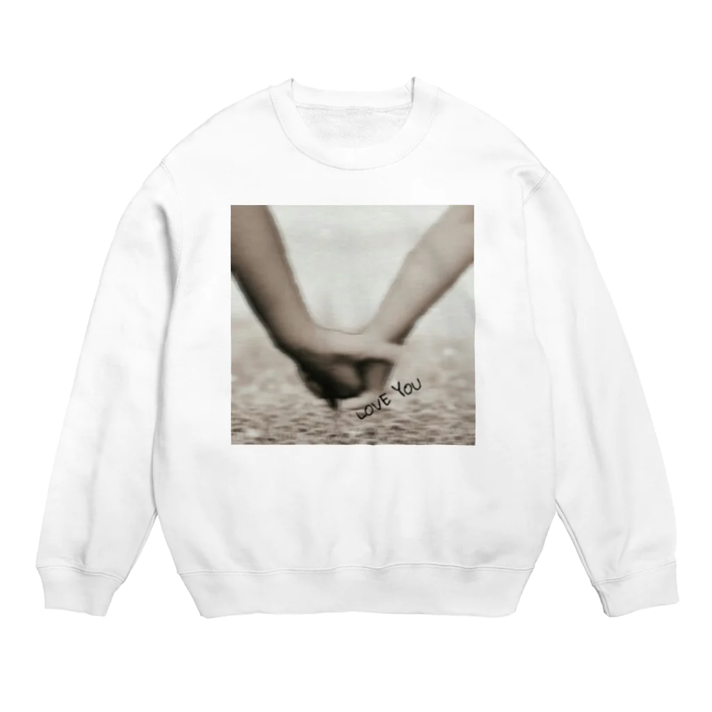 HN-BOXのlove you Crew Neck Sweatshirt