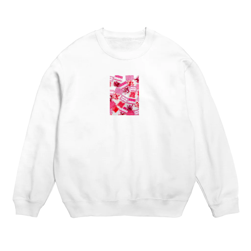 ニコニコのピンク Crew Neck Sweatshirt