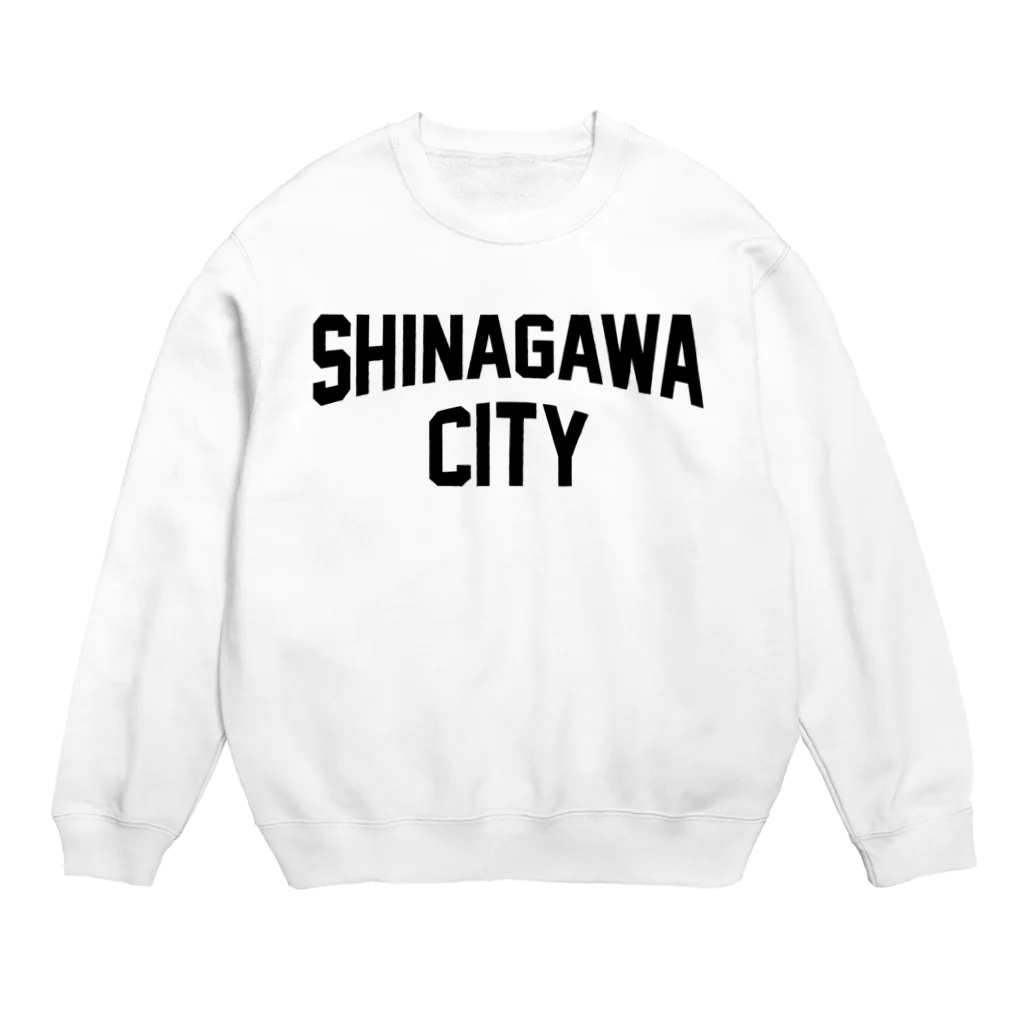 JIMOTO Wear Local Japanの品川区 SHINAGAWA CITY ロゴブラック スウェット