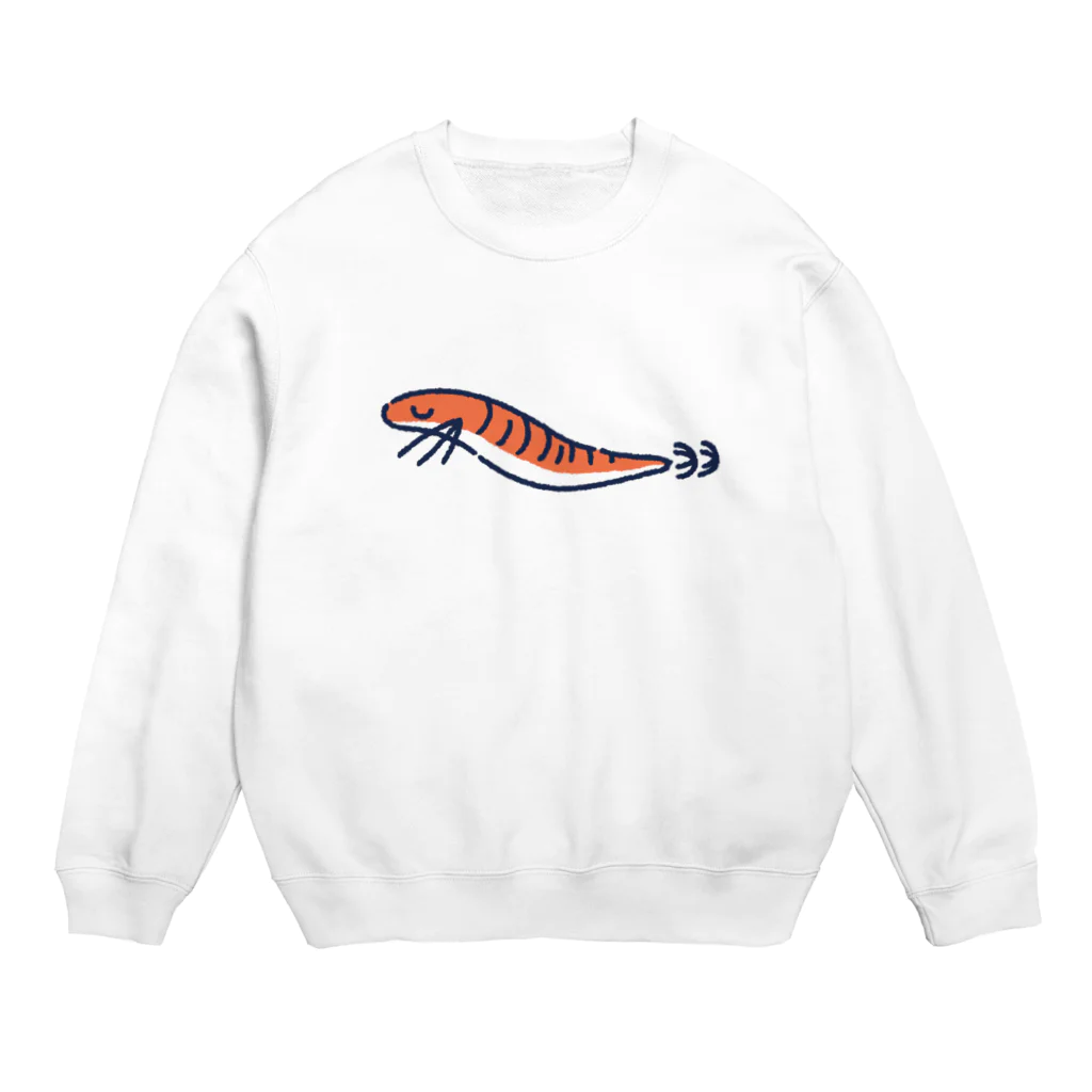 鱒野のエギちゃん Crew Neck Sweatshirt