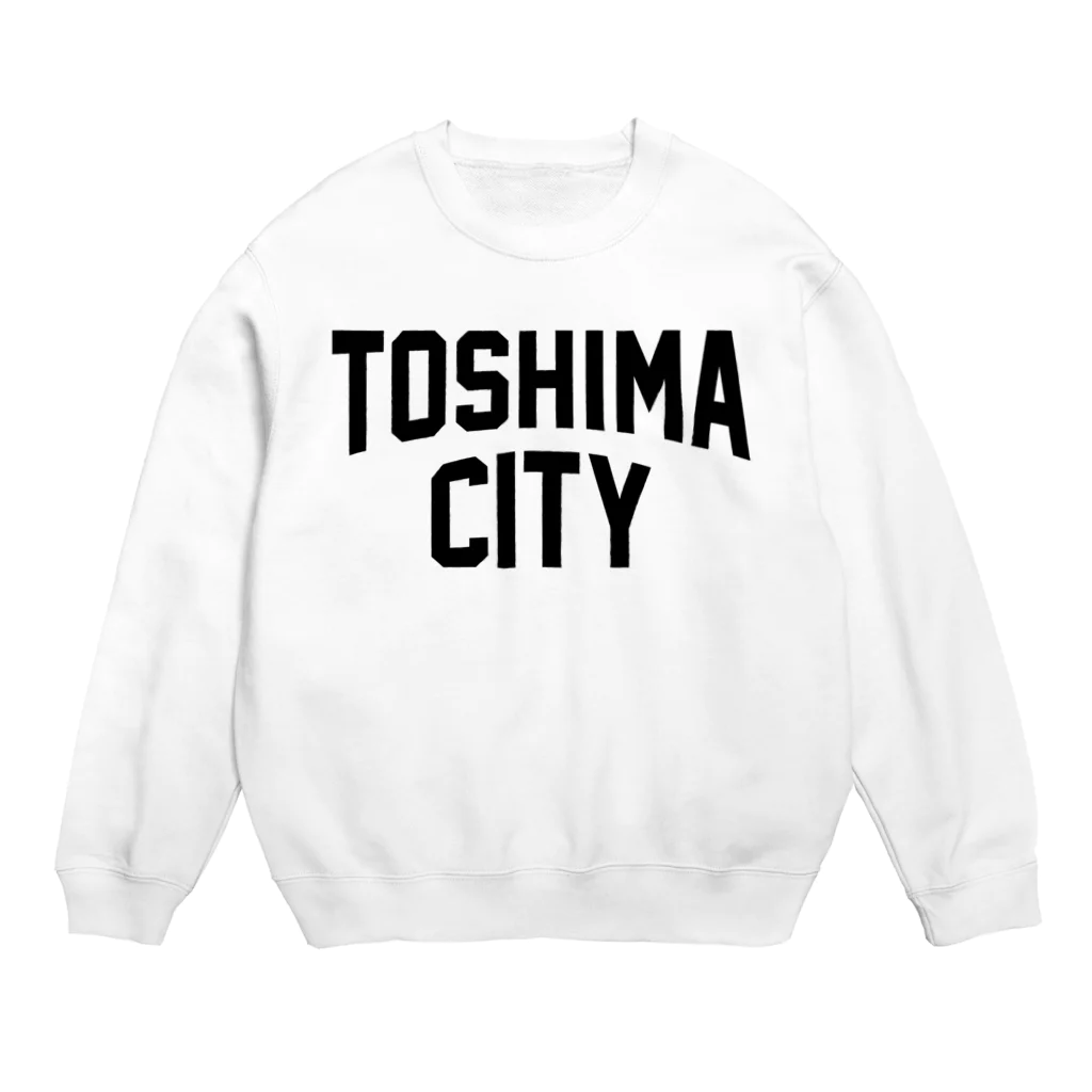 JIMOTOE Wear Local Japanの豊島区 TOSHIMA CITY ロゴブラック スウェット