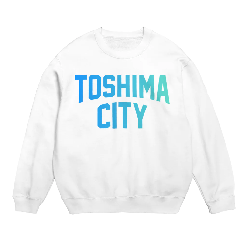 JIMOTOE Wear Local Japanの豊島区 TOSHIMA CITY ロゴブルー スウェット