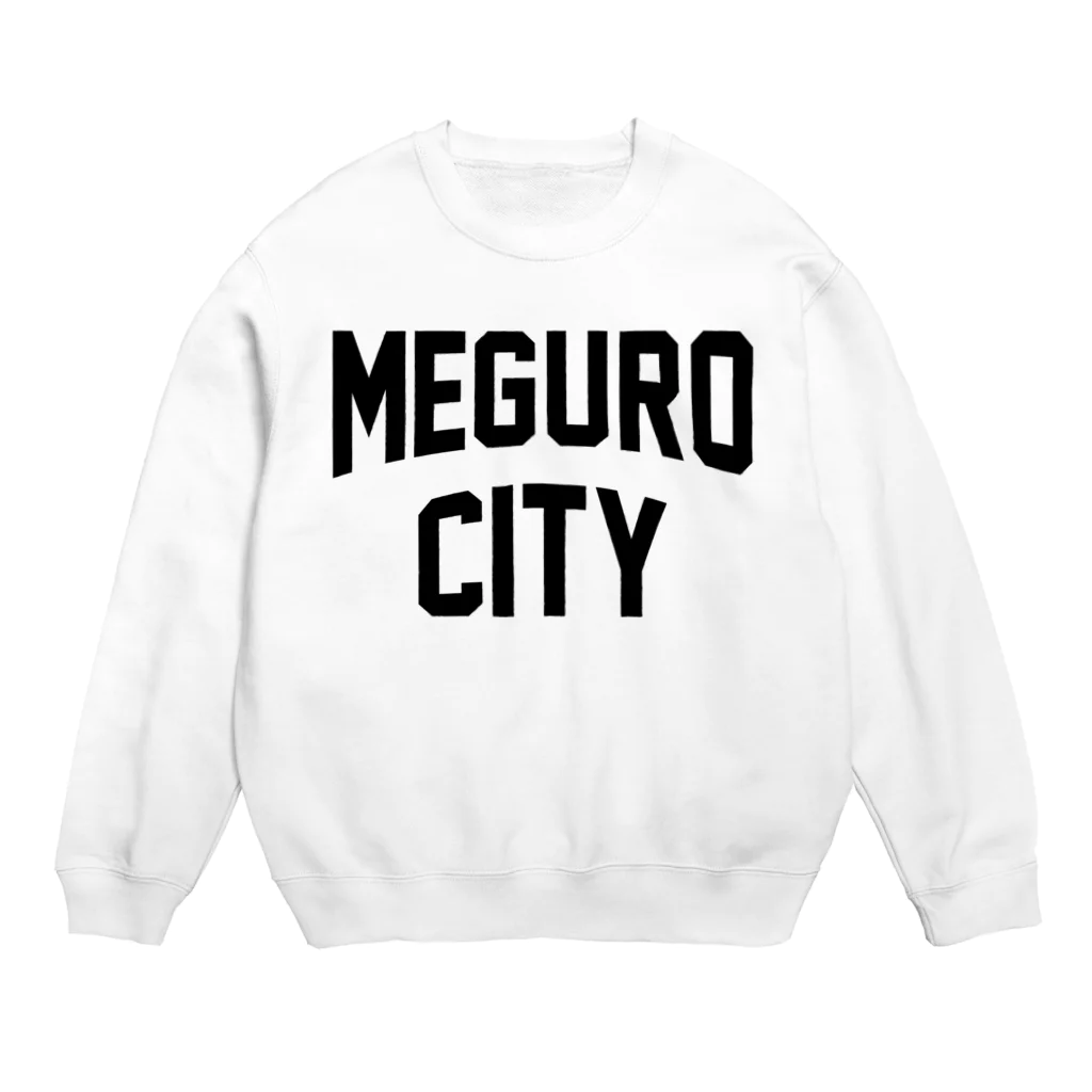 JIMOTO Wear Local Japanの目黒区 MEGURO CITY ロゴブラック スウェット