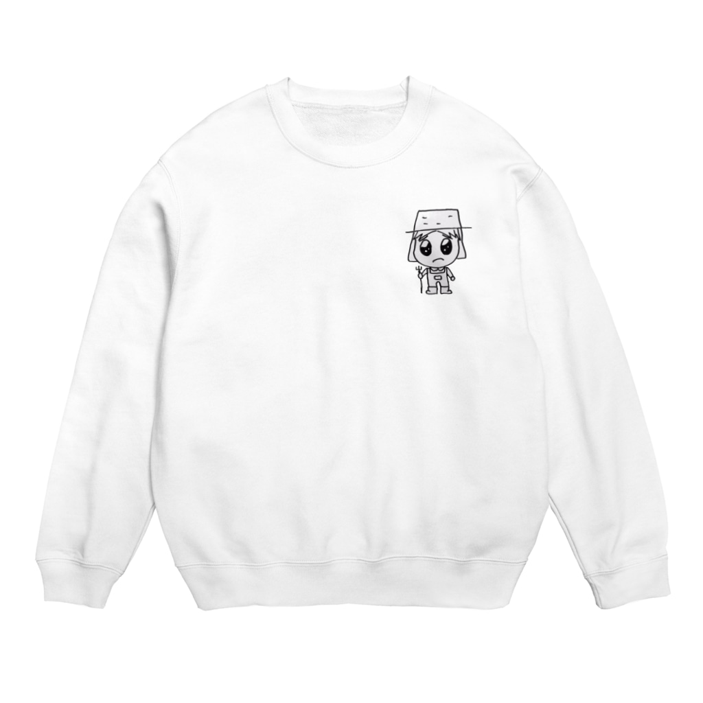 催眠術師じゅんいちのぴえん・ミスターファーム Crew Neck Sweatshirt