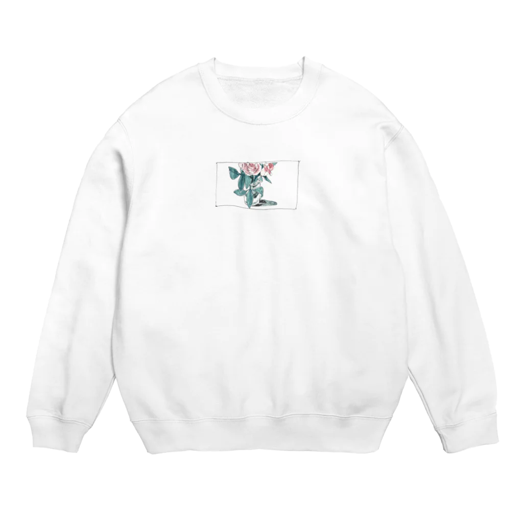 inemouseのRose Crew Neck Sweatshirt