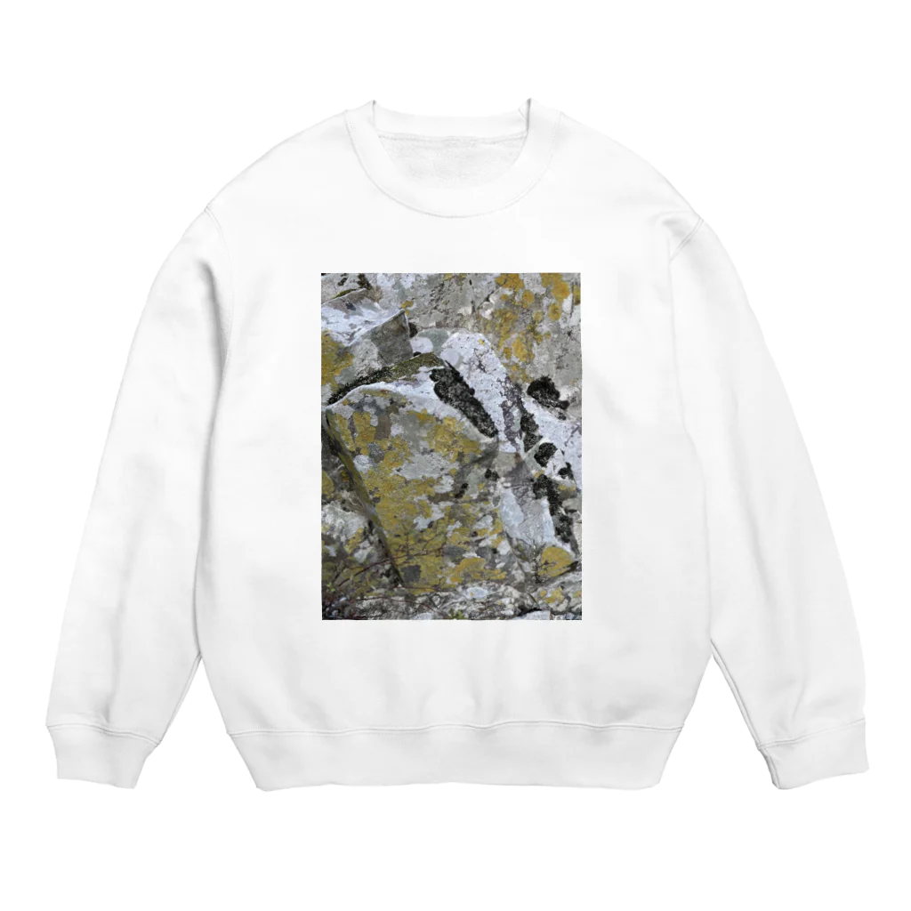 cucchaの岩肌 Crew Neck Sweatshirt