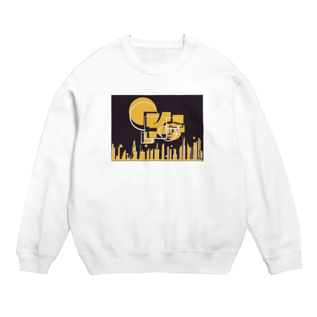 kishirimichiruの幾何学街 Crew Neck Sweatshirt