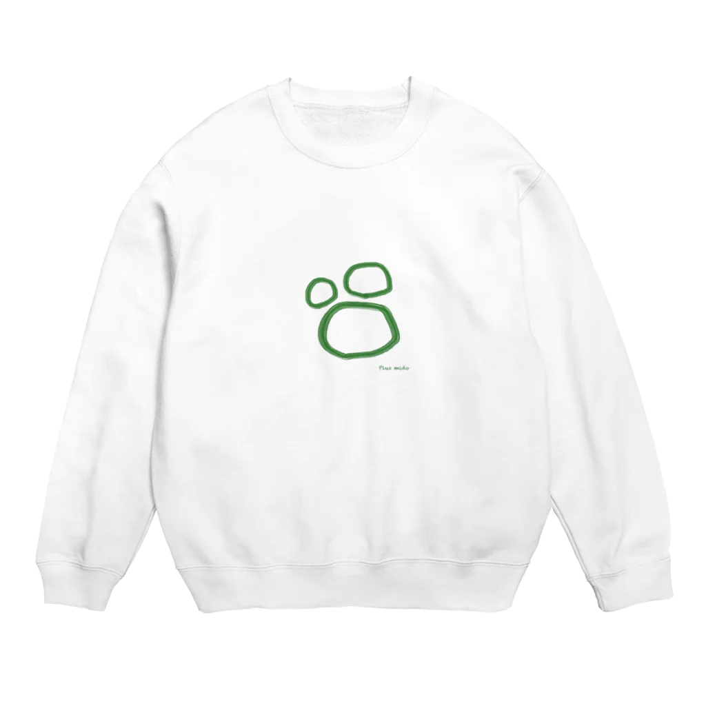 プラスみどの環状DNAプラスミドたち Crew Neck Sweatshirt