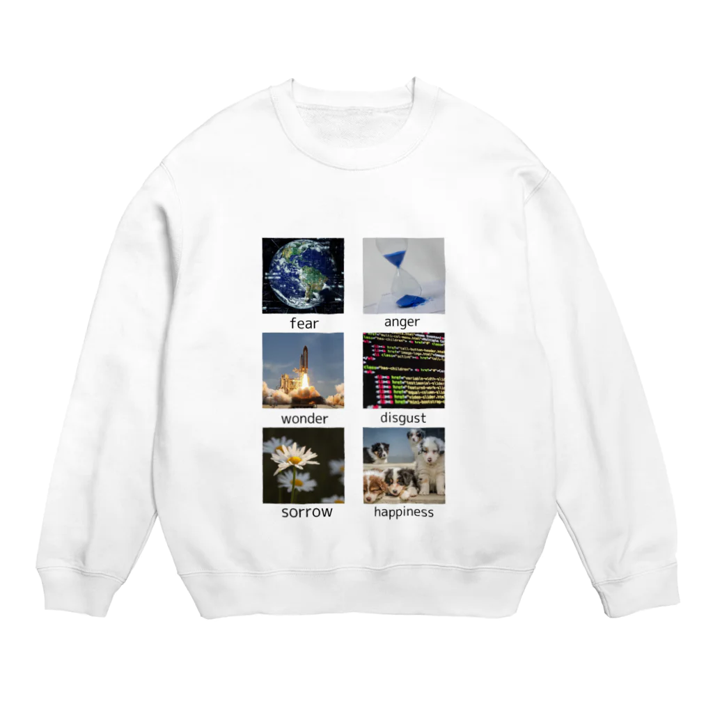 ちはるの感情 Crew Neck Sweatshirt