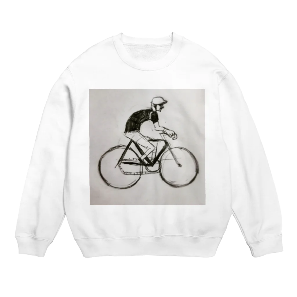 よしだしほ商店のニューマリブくんNO.1 Crew Neck Sweatshirt