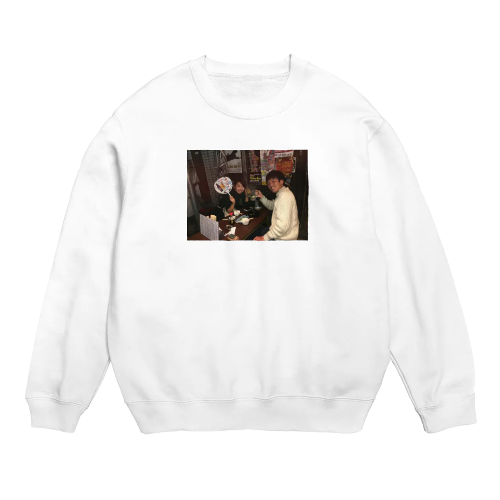 村長のたくちゃん Crew Neck Sweatshirt