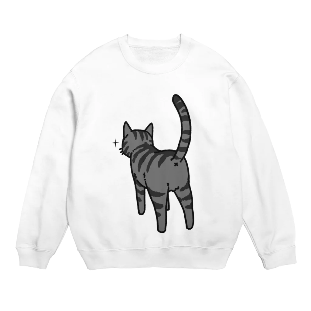 Riotoのねこけつ（サバトラ） Crew Neck Sweatshirt