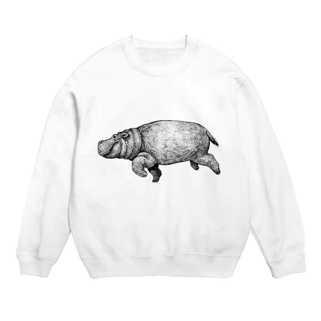 近銅さんのガシガシカバ Crew Neck Sweatshirt