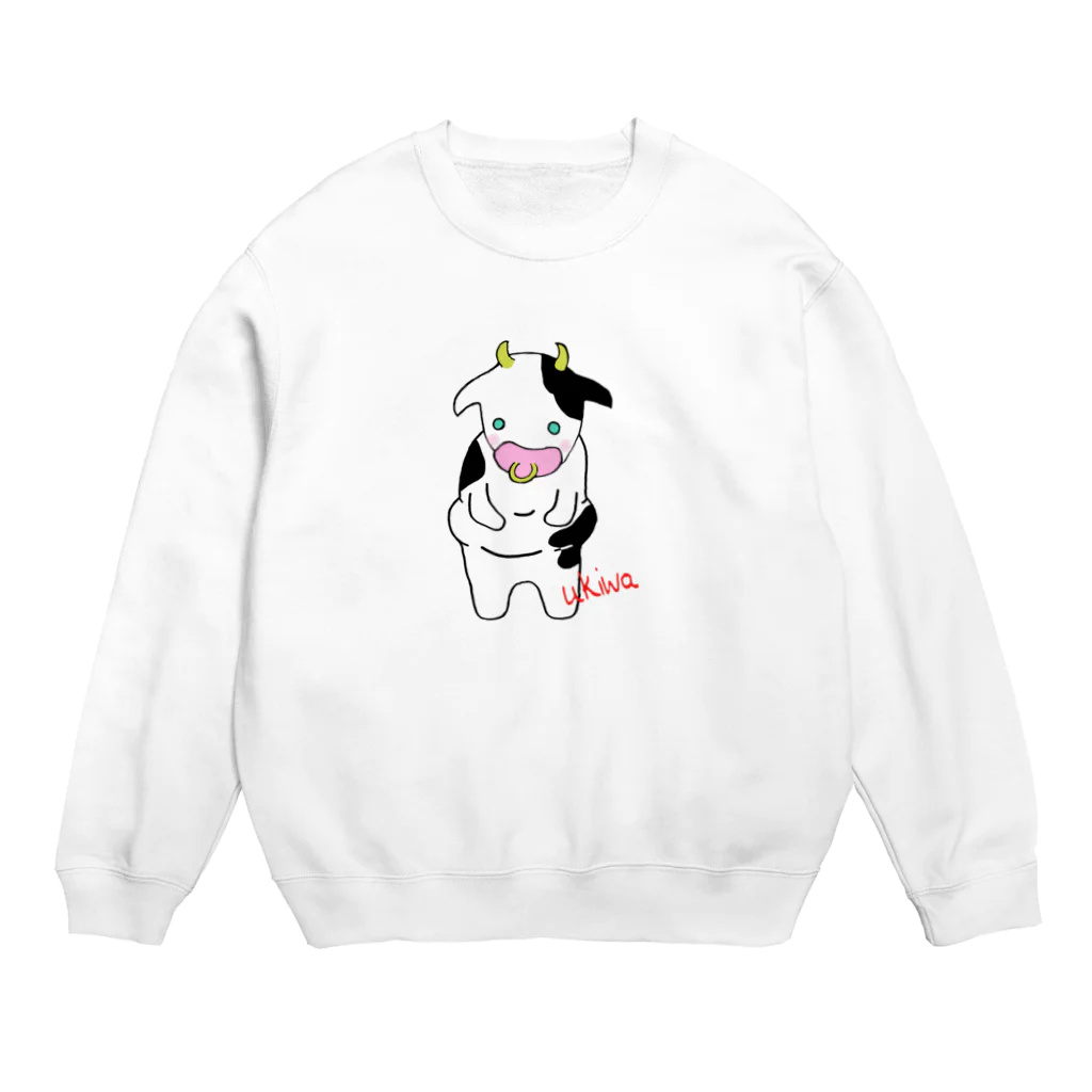 momolove のうきわ Crew Neck Sweatshirt