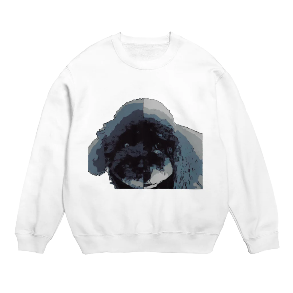 (雑種)のイヌ犬 Crew Neck Sweatshirt