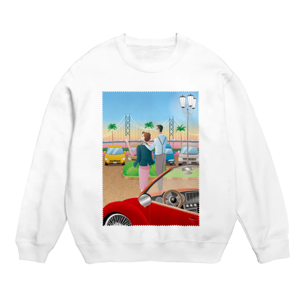 ShiancrealのSunset Drive Crew Neck Sweatshirt