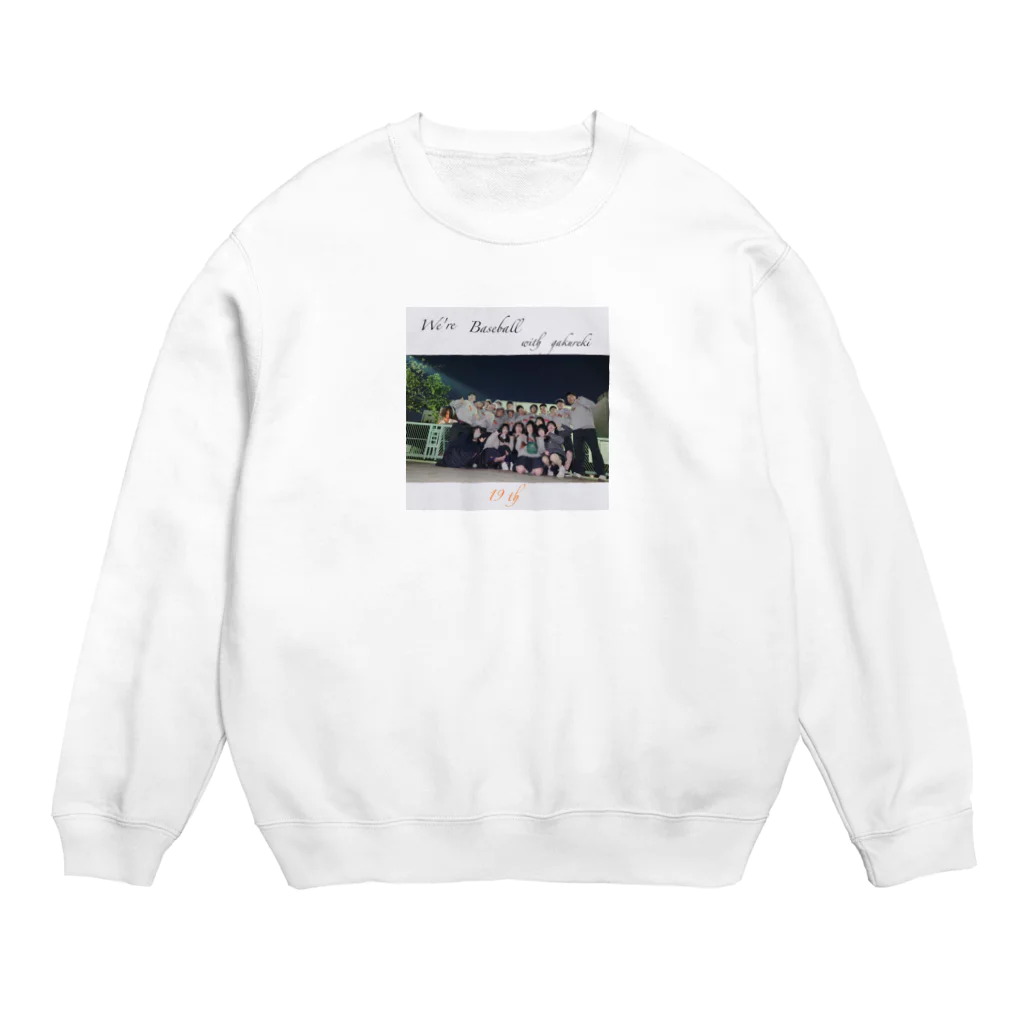 namihayaのbaseball Crew Neck Sweatshirt