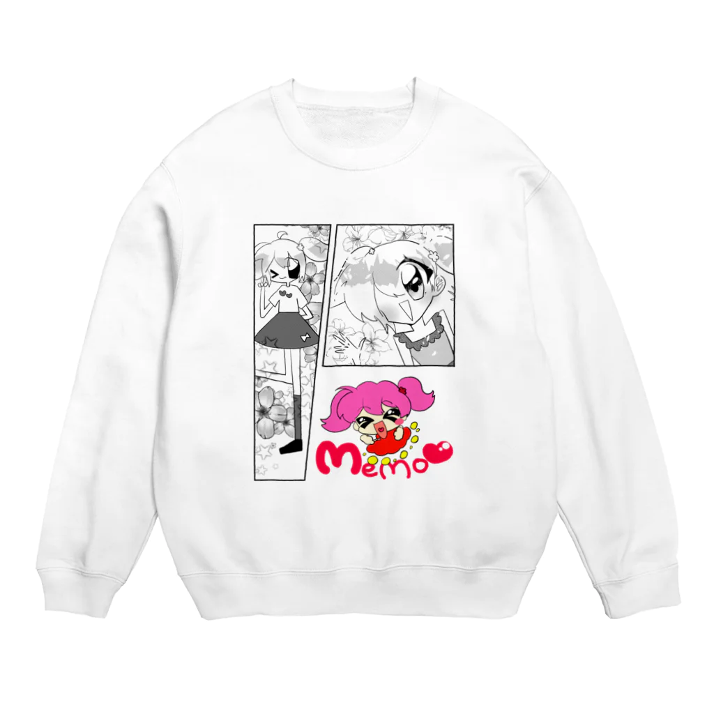 仮涼さんの仮量産のmemo❤️ Crew Neck Sweatshirt