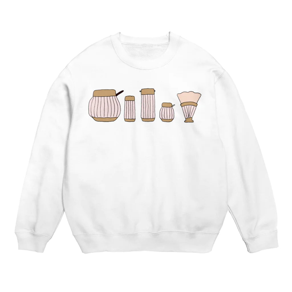 気ままに創作　よろず堂のおいしい食卓 Crew Neck Sweatshirt