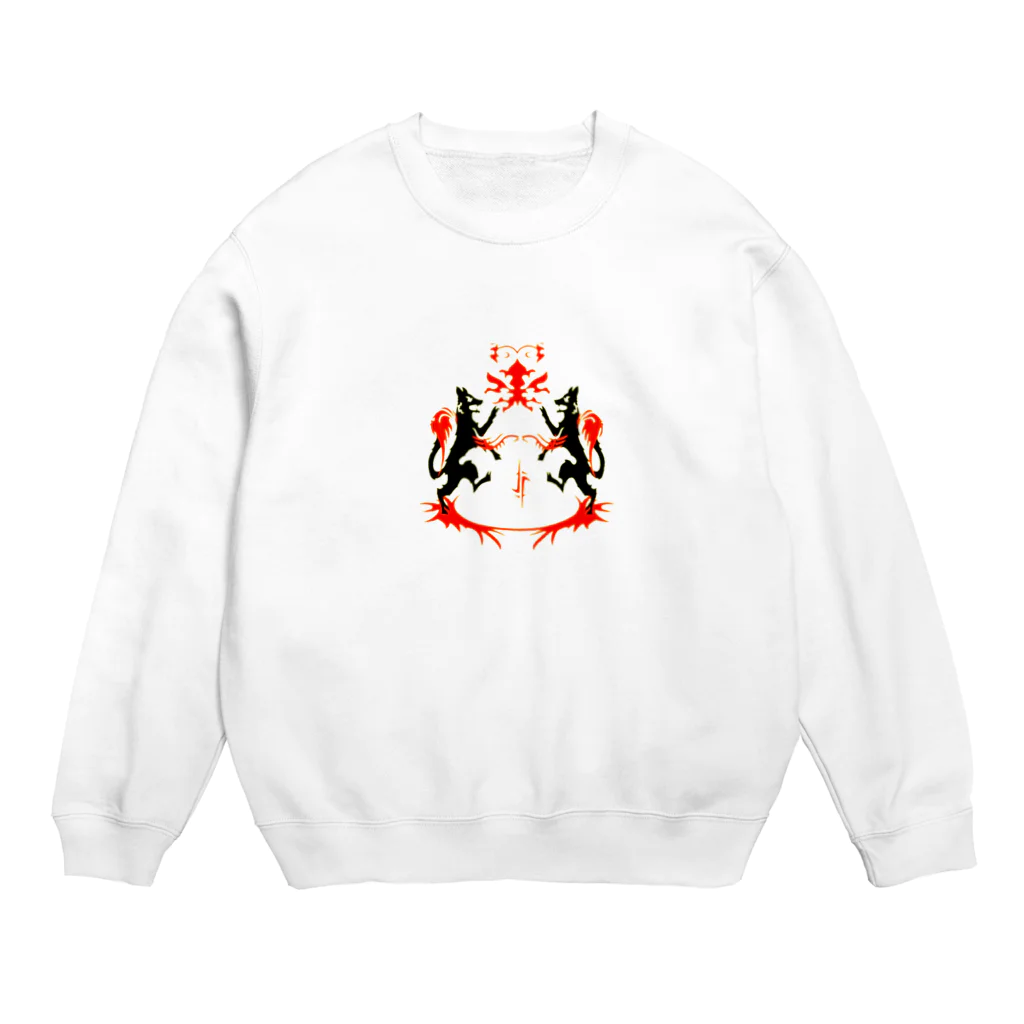 教祖ぽむ®のTiAmo-RED Crew Neck Sweatshirt