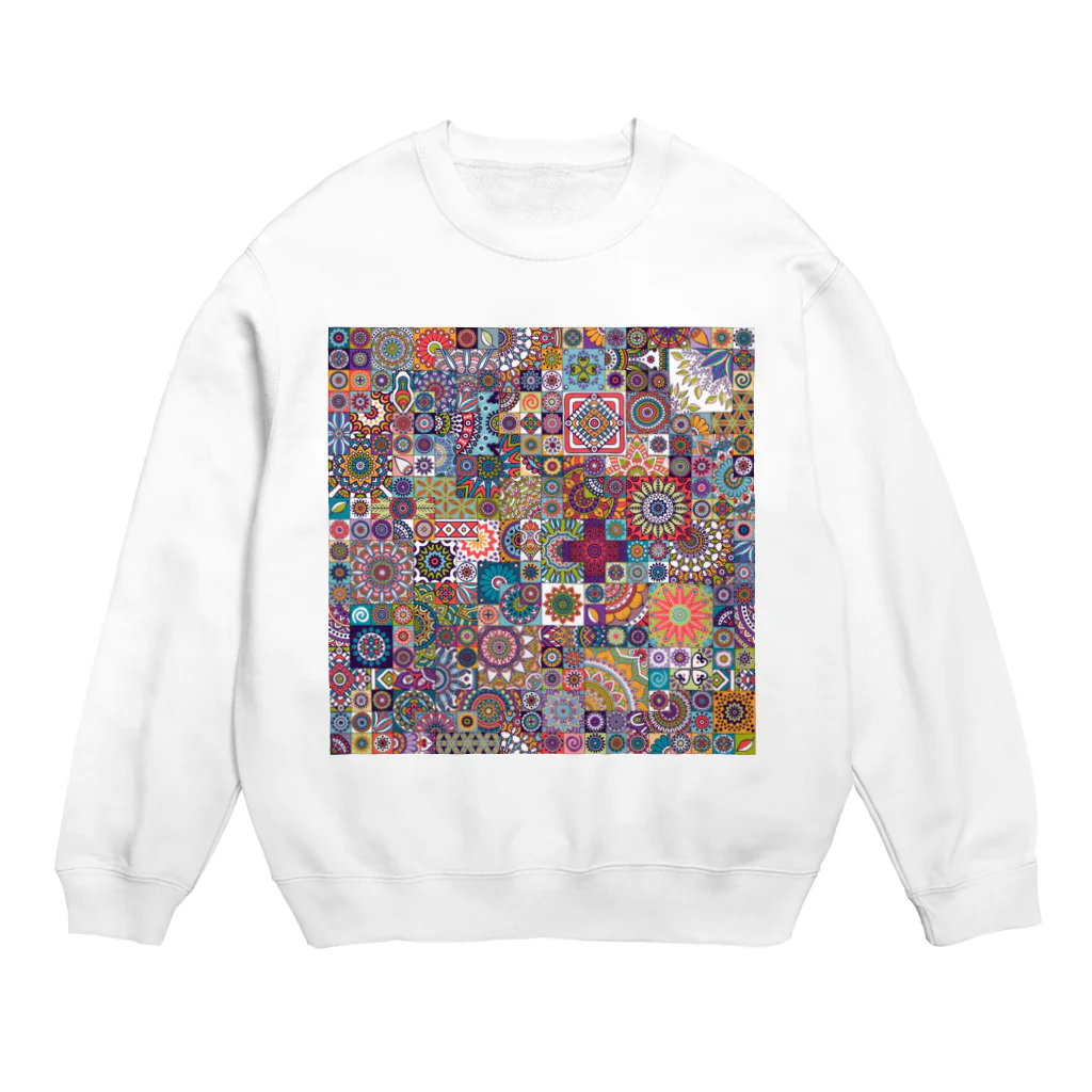 ネイティブ柄専門ショップのオルテガ柄C Crew Neck Sweatshirt