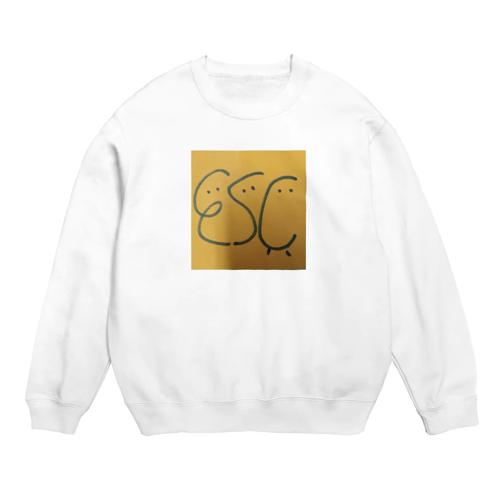 tacast放送局/教素のEscくん Crew Neck Sweatshirt