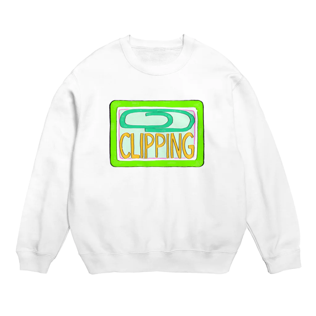 ペトリ-デスのCLIPPING Crew Neck Sweatshirt