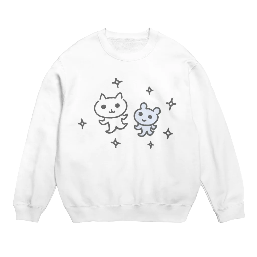 ねずみさんのブティックのきらきらのいきもの Crew Neck Sweatshirt