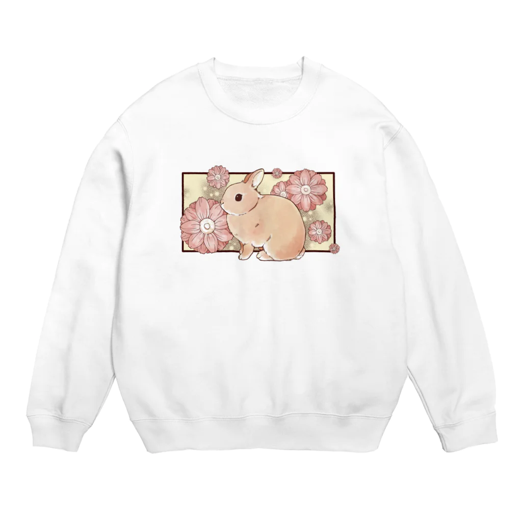 大賀一五の店の花咲くヒロイン Crew Neck Sweatshirt