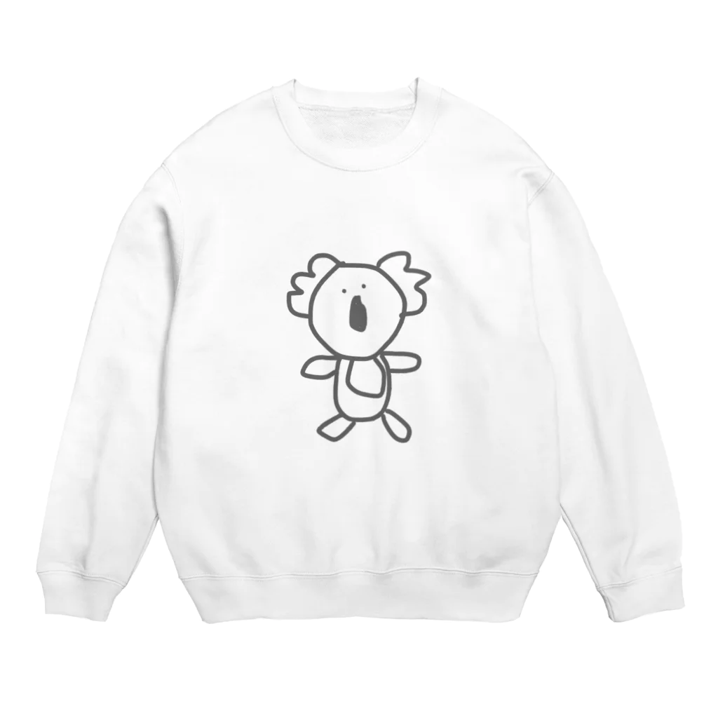 koalandの手描きコアラ Crew Neck Sweatshirt