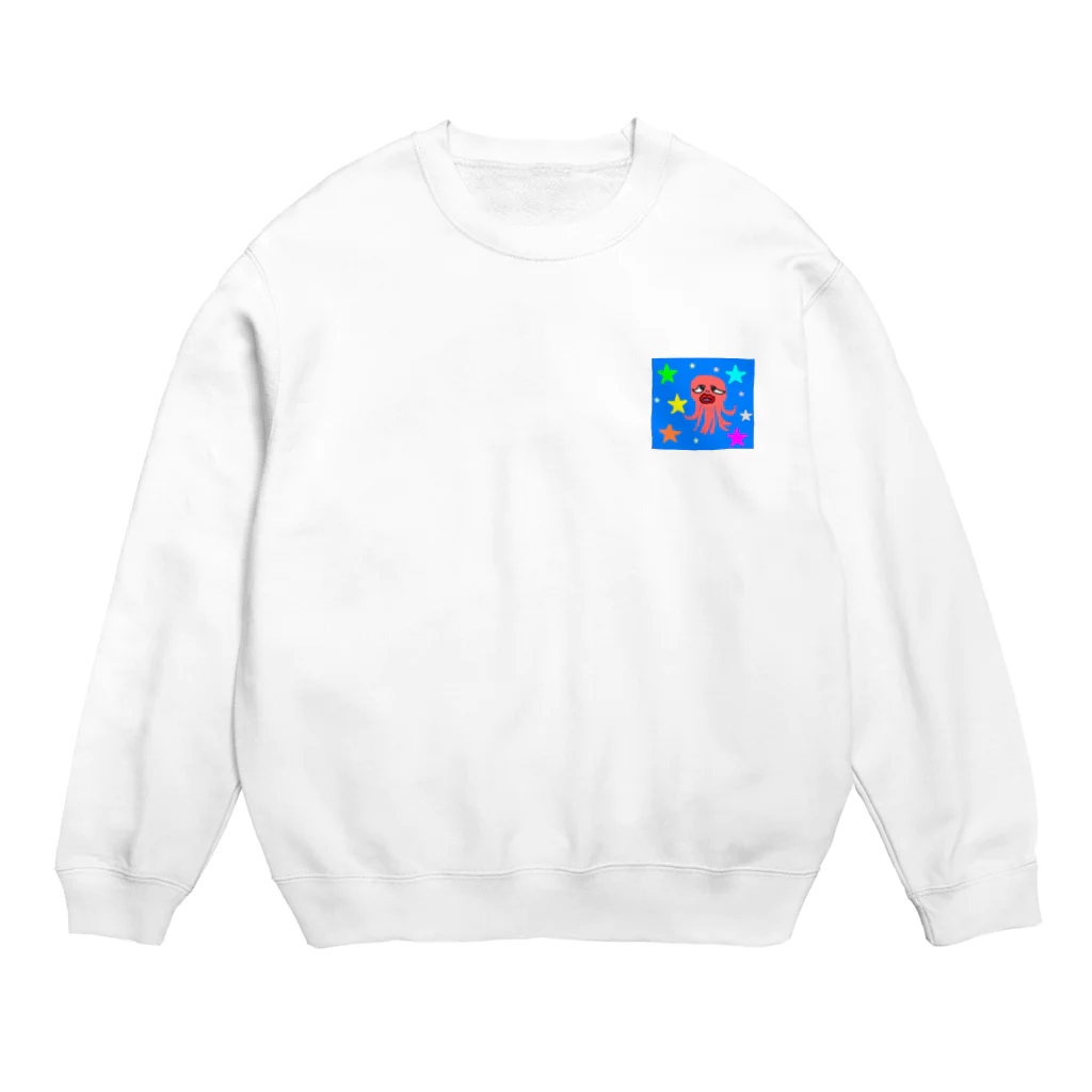 ブティック☆ンボのタコっていうか宇宙人的なテキーラ Crew Neck Sweatshirt