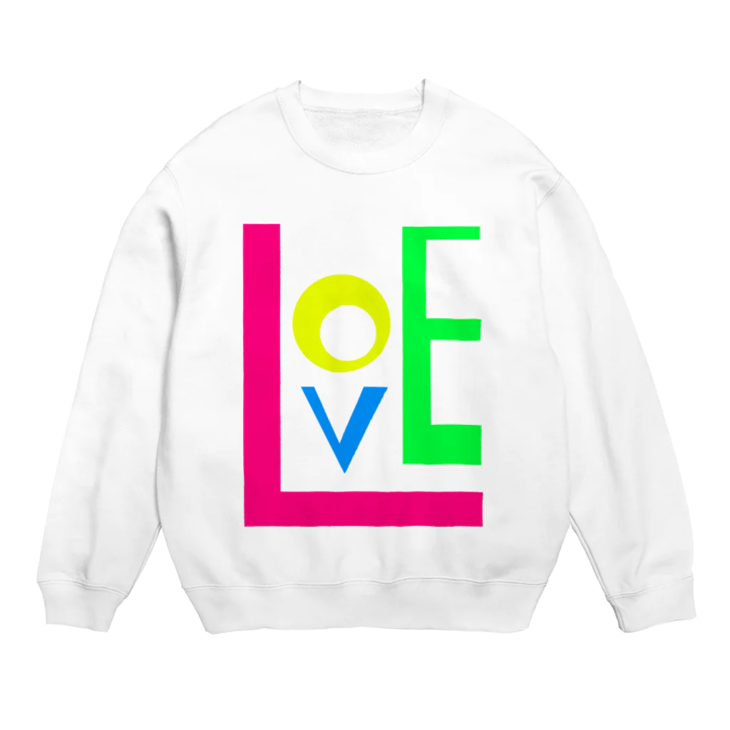 明恵（みょうえ）のLOVE Crew Neck Sweatshirt