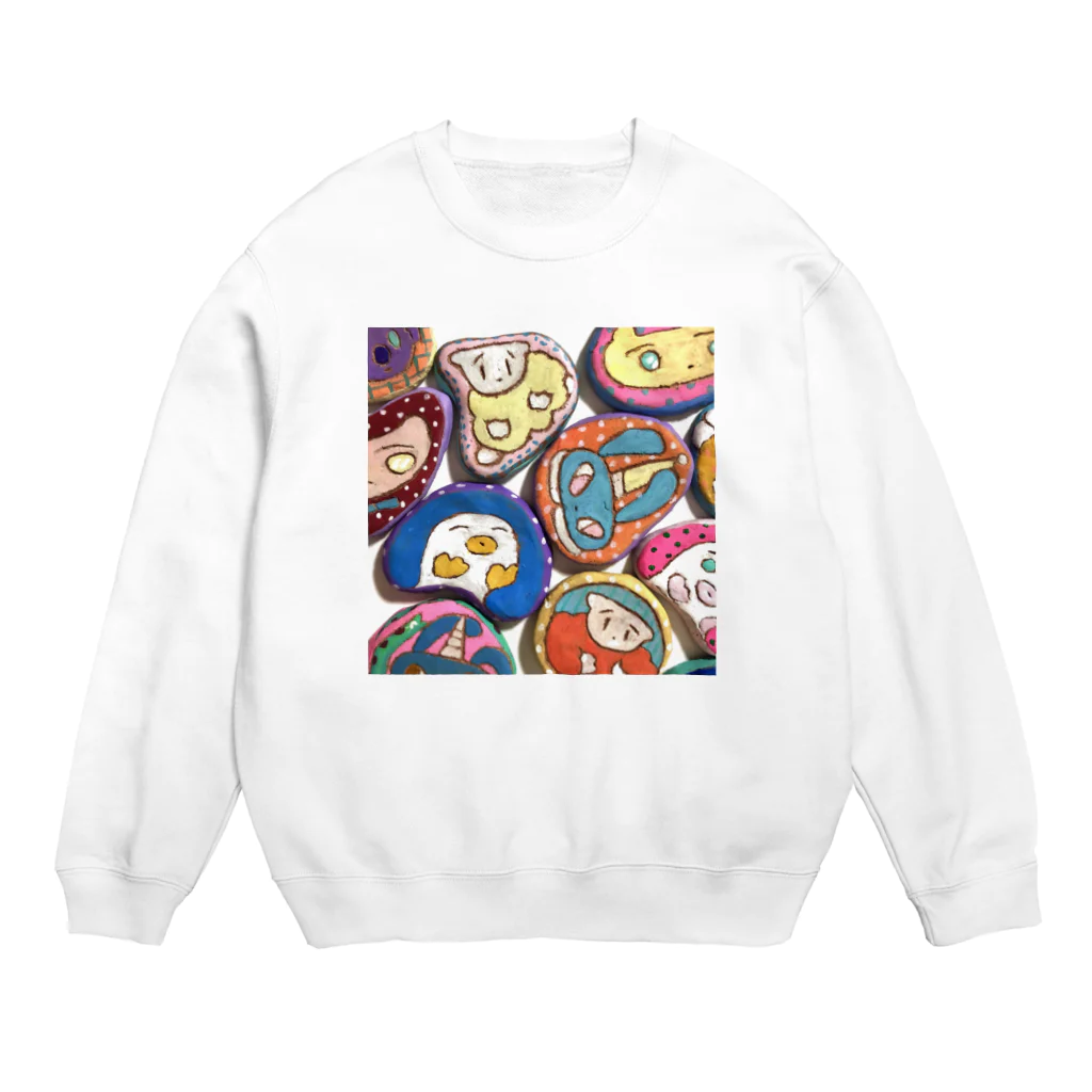 07cmのいろんな顔 Crew Neck Sweatshirt