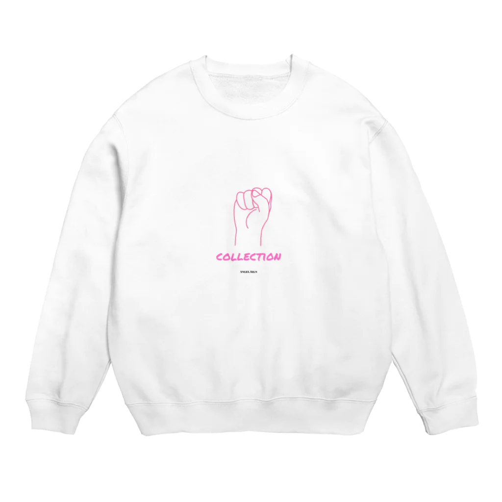 Angel.Signのcollection Crew Neck Sweatshirt