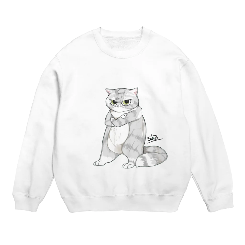 sabo3のsabo3オリジナルダイヤモンドくん Crew Neck Sweatshirt