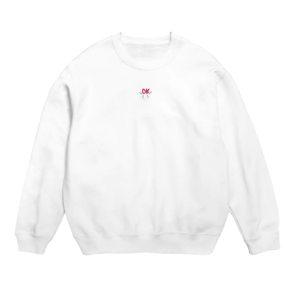 生きてる。の全然オーケー Crew Neck Sweatshirt