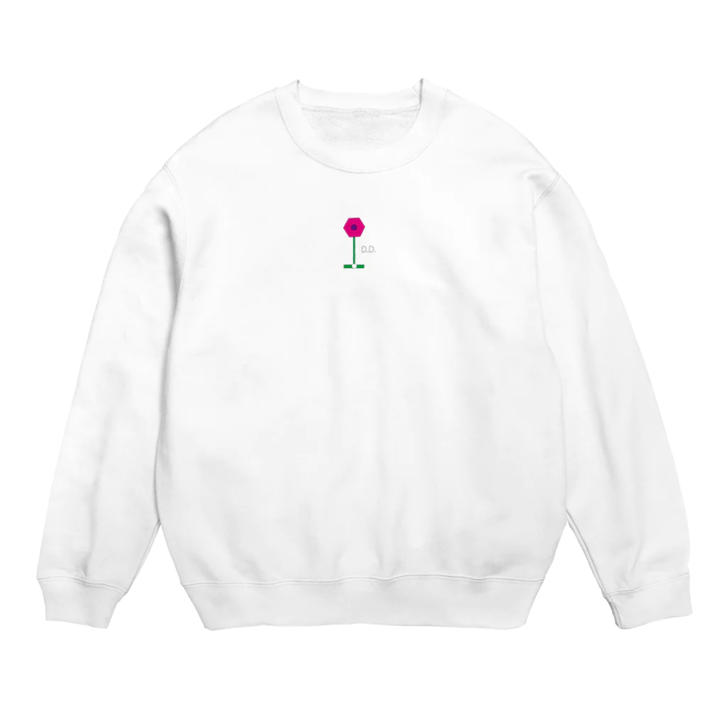 DREAMERの雑貨屋さんのお花🌸 Crew Neck Sweatshirt