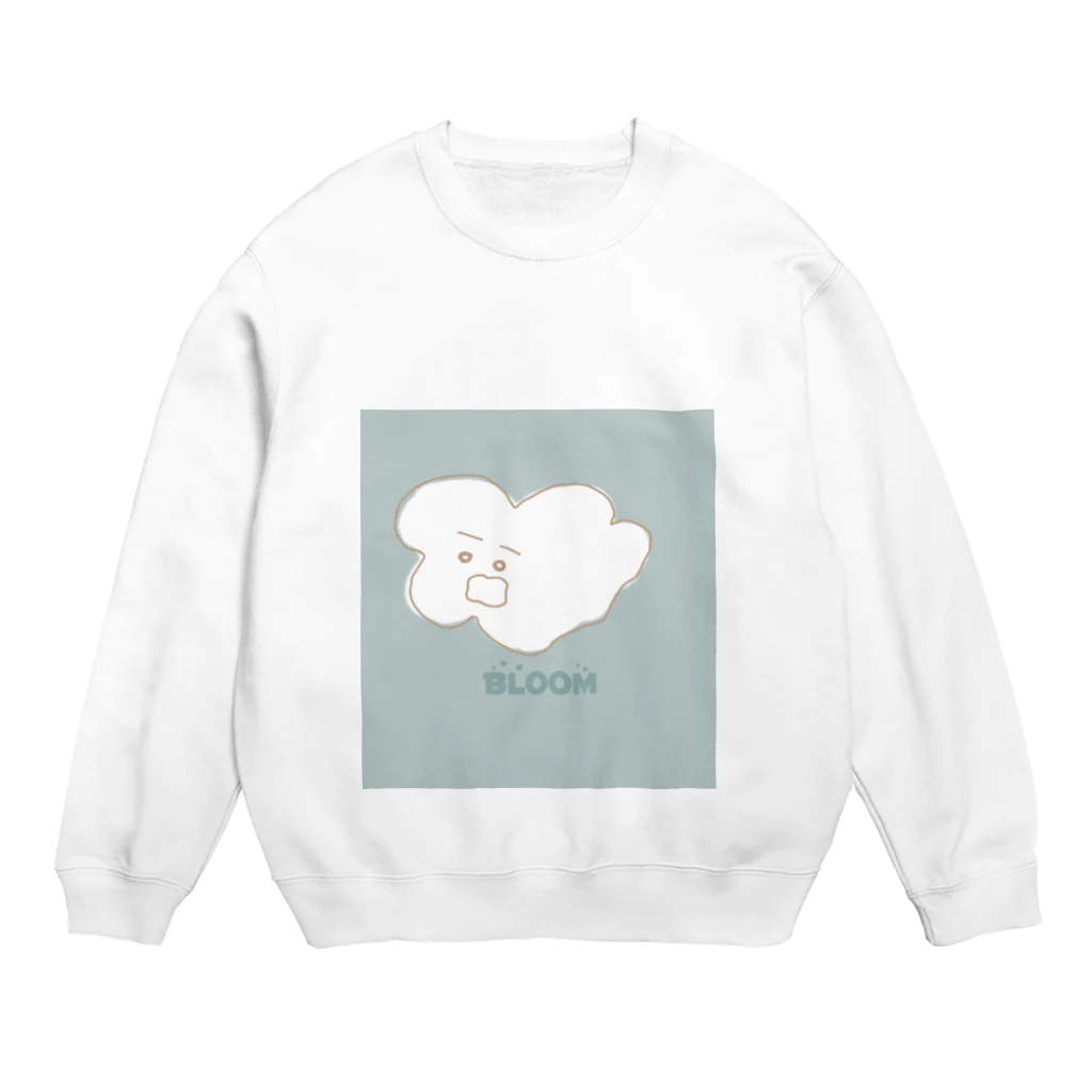  Bloom🌷のBloomふわぽ Crew Neck Sweatshirt