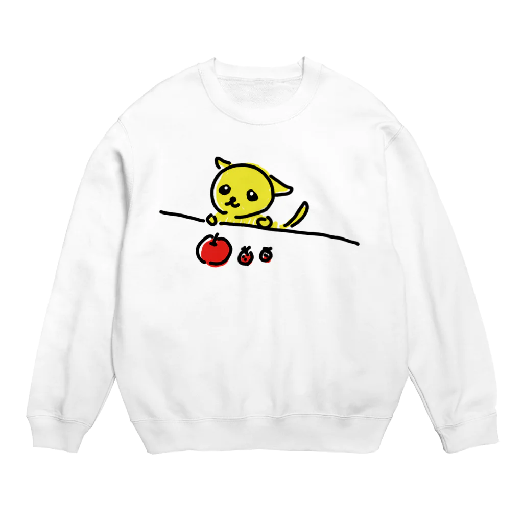 akane_art（茜音工房）のフルーツチワワ Crew Neck Sweatshirt