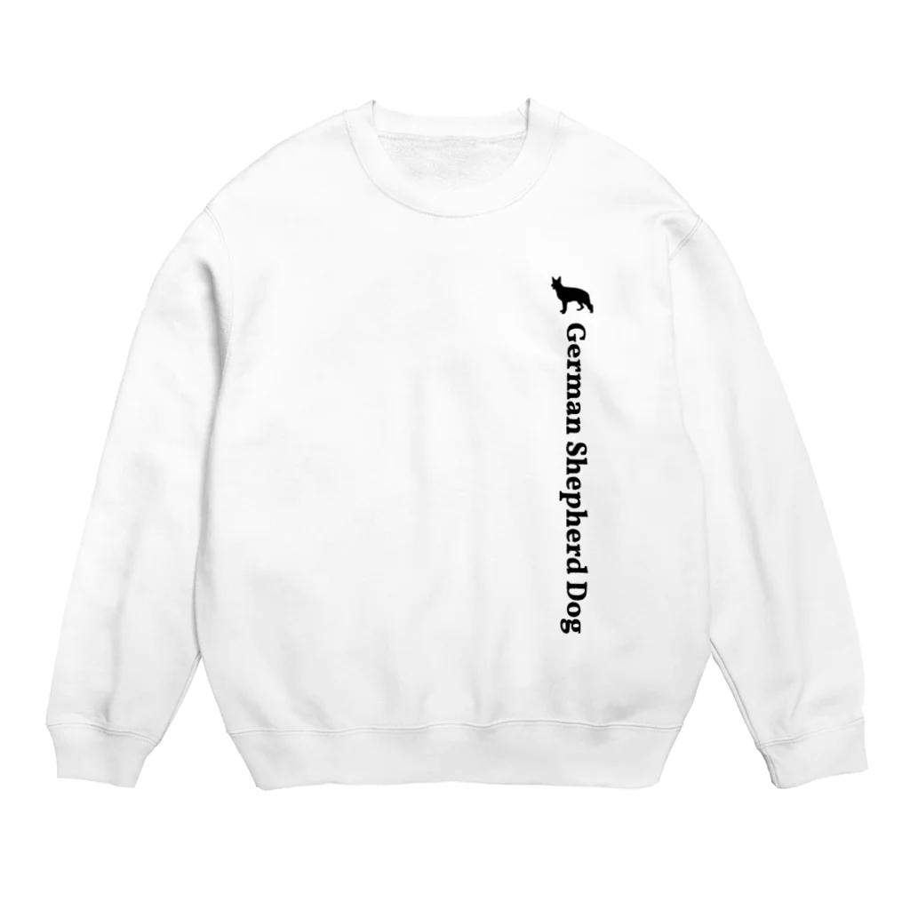 onehappinessのジャーマン・シェパード・ドッグ Crew Neck Sweatshirt