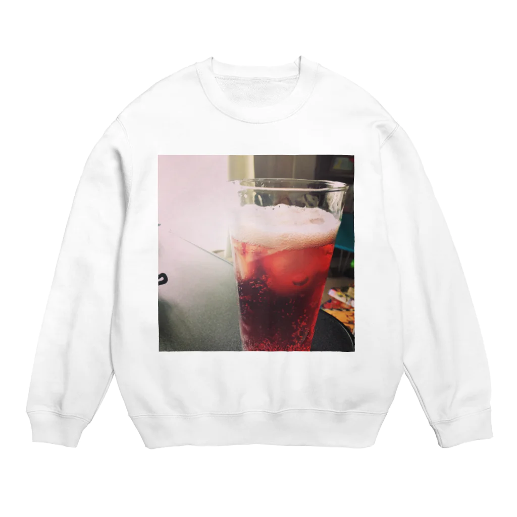 ToshiRadの休日のファンタ Crew Neck Sweatshirt