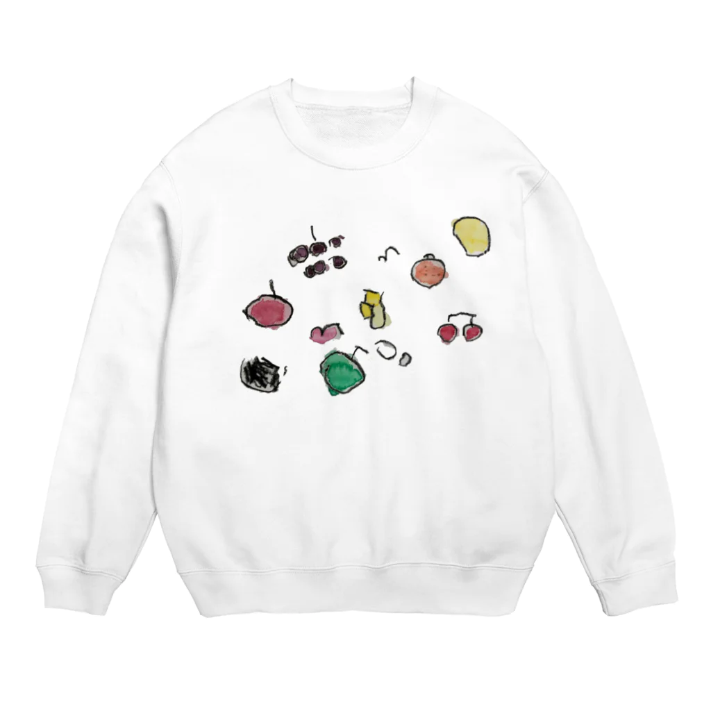 kika_drawingのkika drawing Crew Neck Sweatshirt