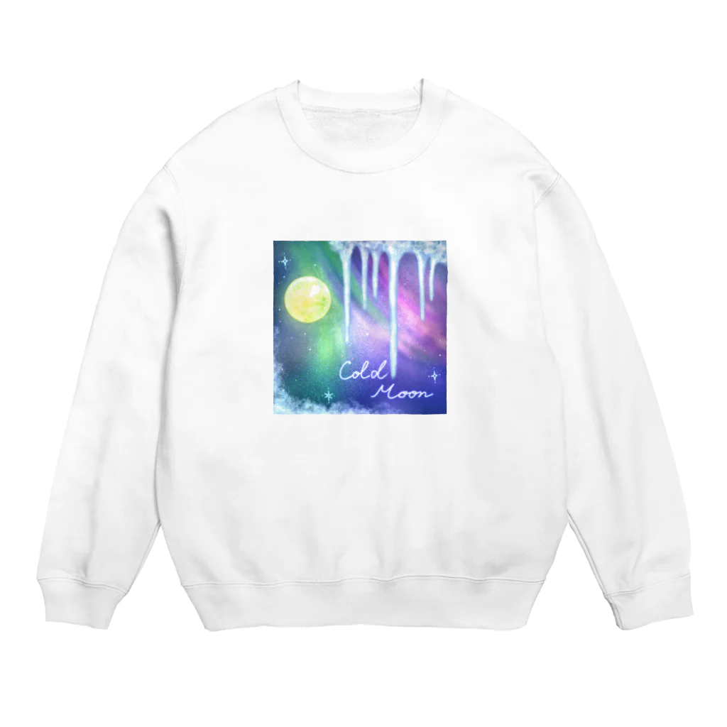 どるちぇ＊うさぎの12月《Moonシリーズ》＊Cold Moon＊ Crew Neck Sweatshirt