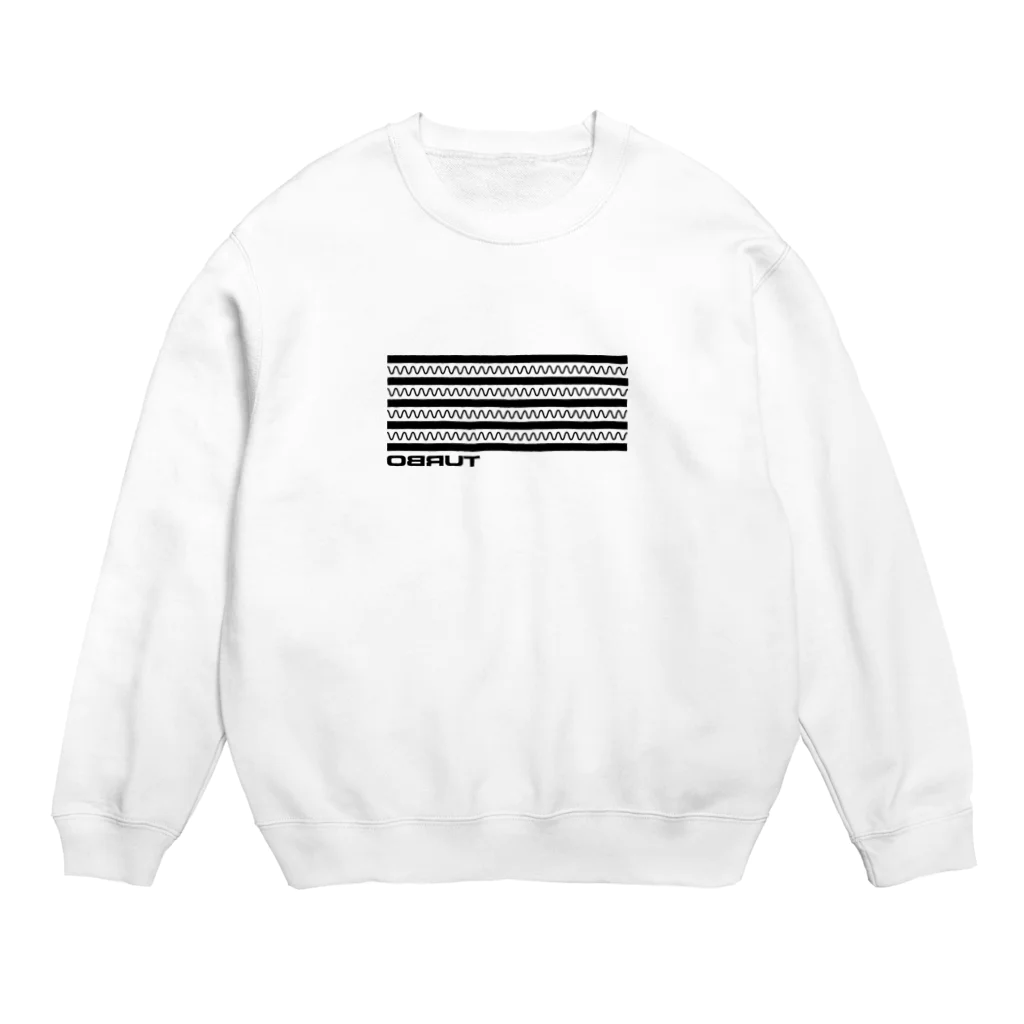 4UTOGEEKのTURBO (Black logo) Crew Neck Sweatshirt