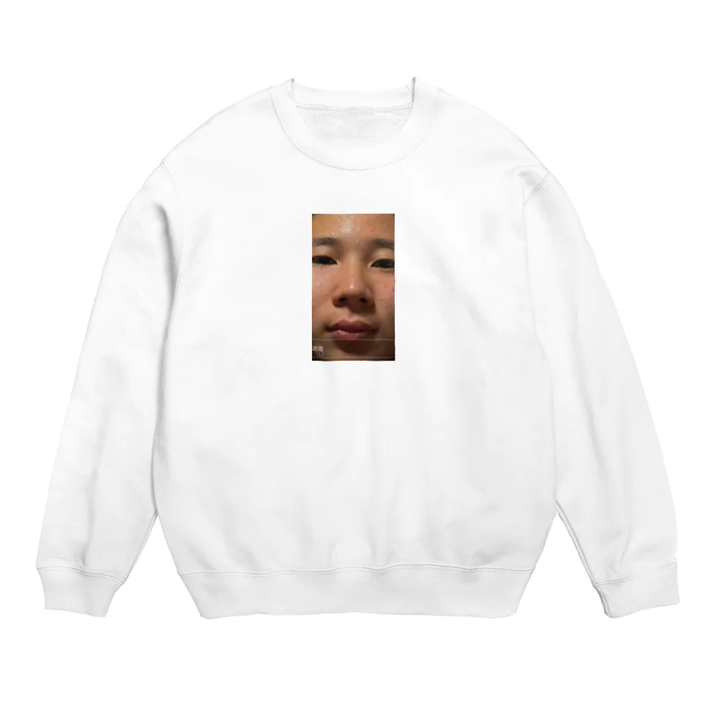 あなるちゃのえるも Crew Neck Sweatshirt