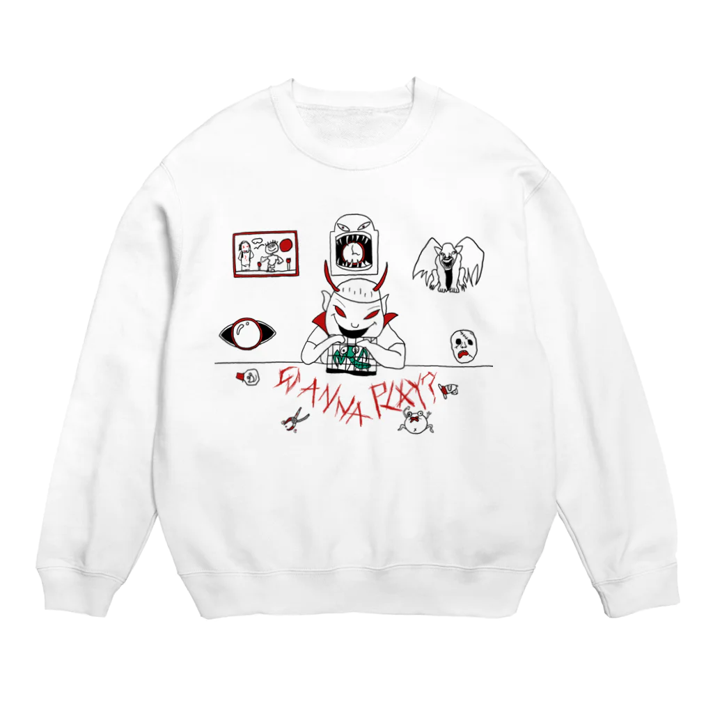 MasakazuHiranoのWanna Play? Crew Neck Sweatshirt